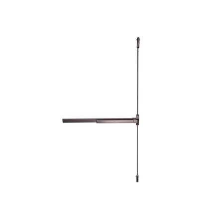 TRANS ATLANTIC CO. VR531 Series Duronodic Grade 1 Commercial 48 in. Surface Vertical Rod Panic Exit Device ED-VR531XL-DU